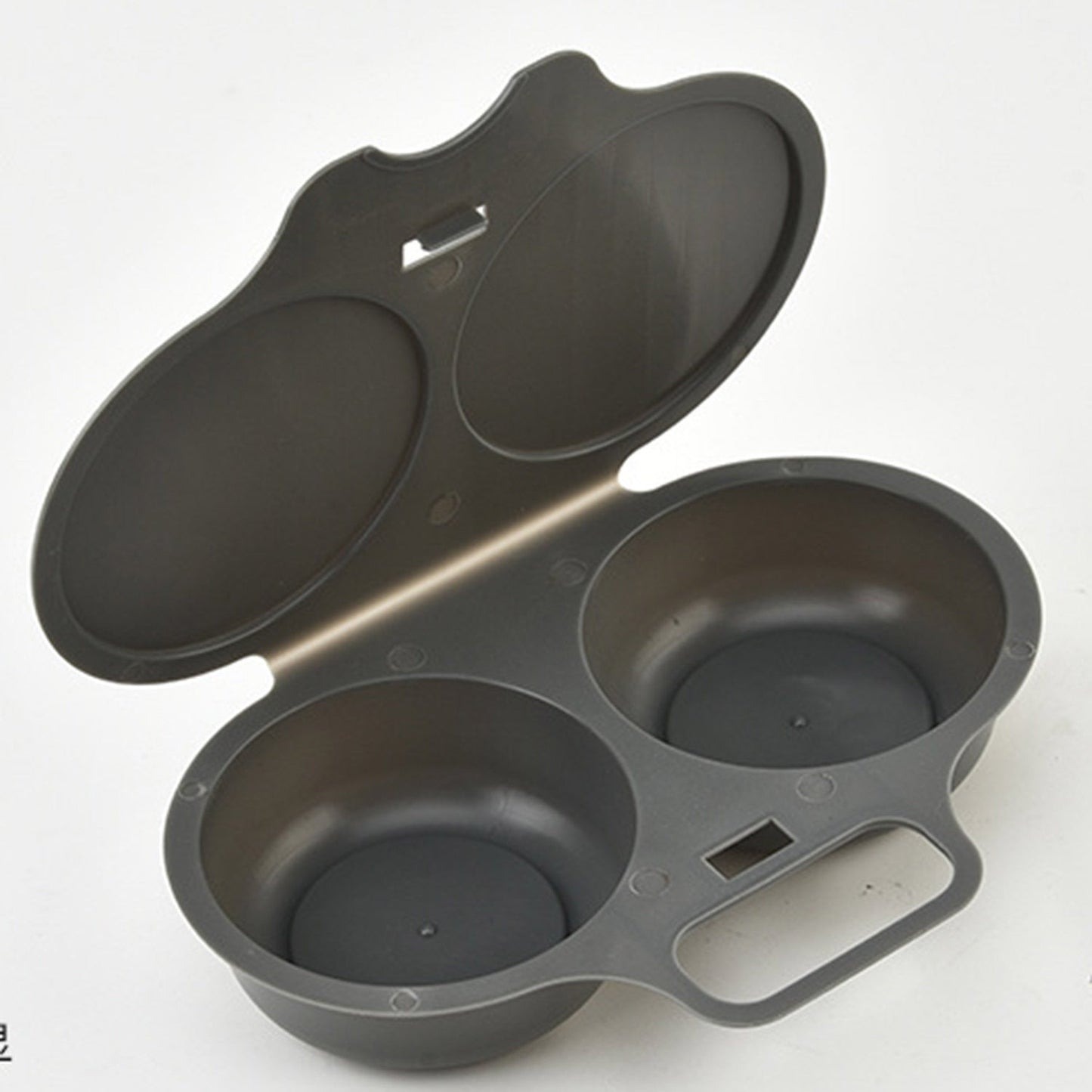 🥚✨Dual Cavity Microwave Egg Poacher – Quick oil‑free cooking, food‑grade PP & versatile. Perfect for busy mornings – healthy breakfast in minutes! ⚡🍳