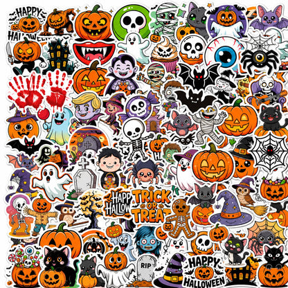 🎃 Holographic Halloween Sticker Pack — Add Spooky Sparkle Everywhere! 👻✨