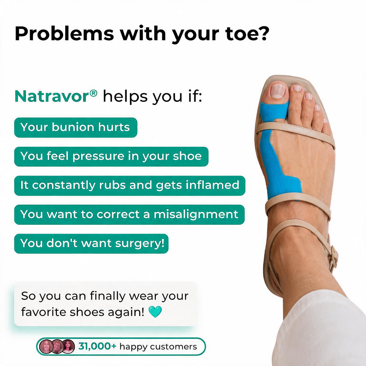 🎁 Only 5 left in stock！Grab one for your other foot too!— Second Pack 50% Off