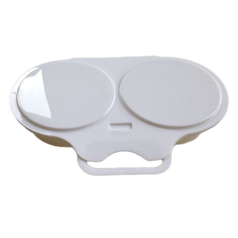 🥚✨Dual Cavity Microwave Egg Poacher – Quick oil‑free cooking, food‑grade PP & versatile. Perfect for busy mornings – healthy breakfast in minutes! ⚡🍳